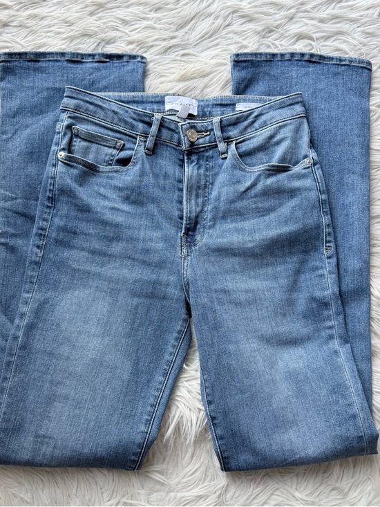 NWOT Frame Le Mini Boot Denim Jeans Mid Rise size 28 - Picture 5 of 10